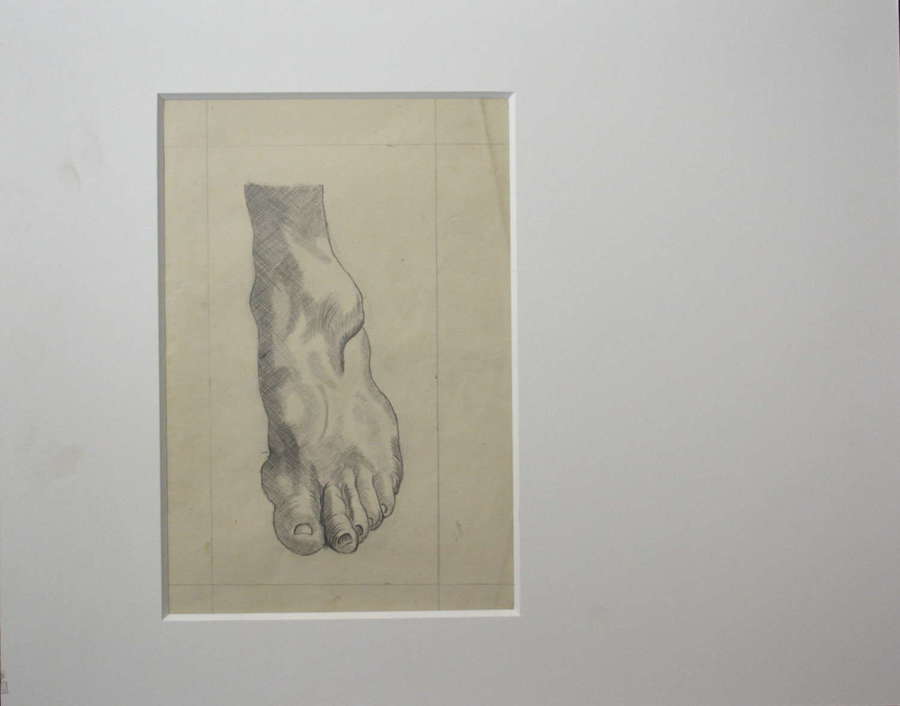 LATE 19TH CENTURY STUDY OF A FOOT