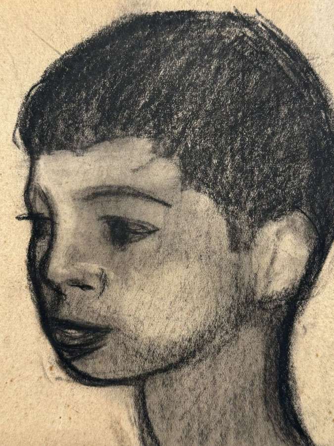 GEORGES KARS HEAD OF A YOUNG BOY