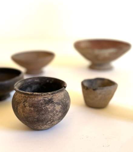 SELECTION OF EARTHENWARE VESSELS