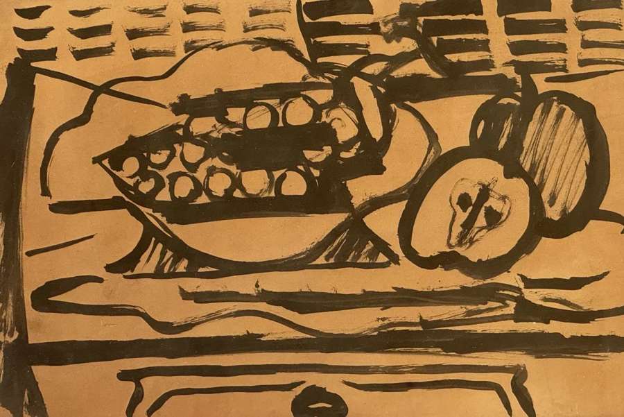 STILL LIFE IN INK BY JACQUES DEMOULIN