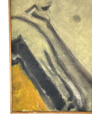 ROBERT SAINTGERY ABSTRACT NUDE STUDY