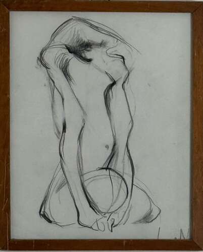 FRANCOIS BOUCHE FIGURE STUDY