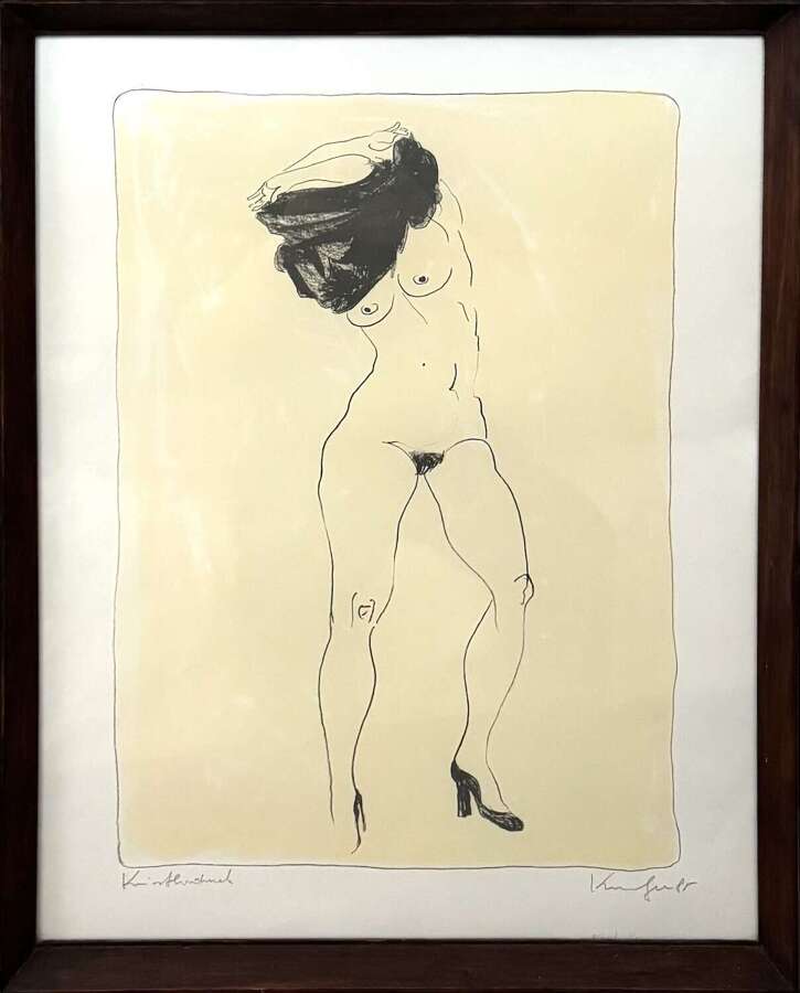 ALFRED KORNBERGER 'STANDING FEMALE STUDY'