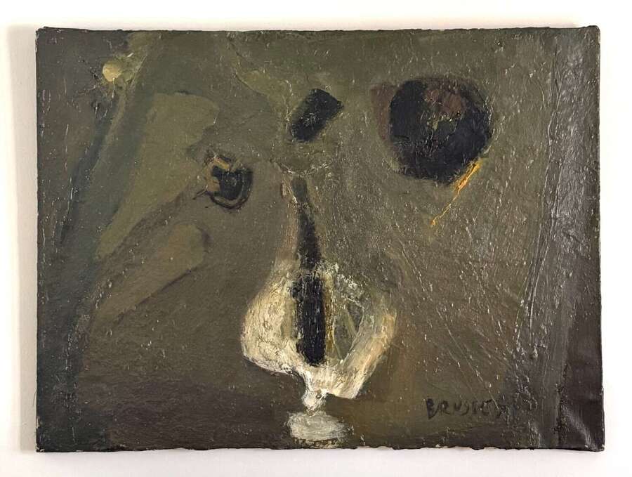 PAUL OR JEAN-PAUL BRUSSET ABSTRACT COMPOSITION